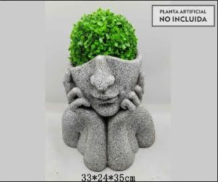 MACETERO CABEZA GRANITO