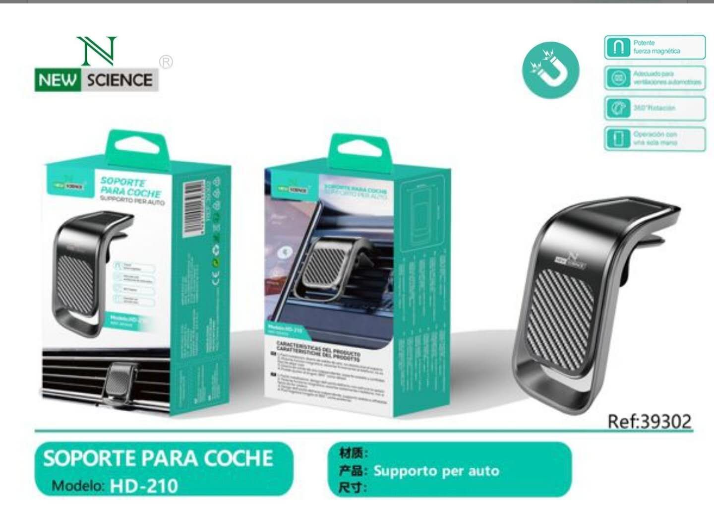 SOPORTE PARA COCHE HD-210