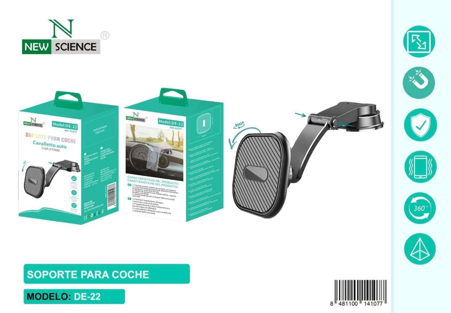 SOPORTE PARA COCHE DE-22