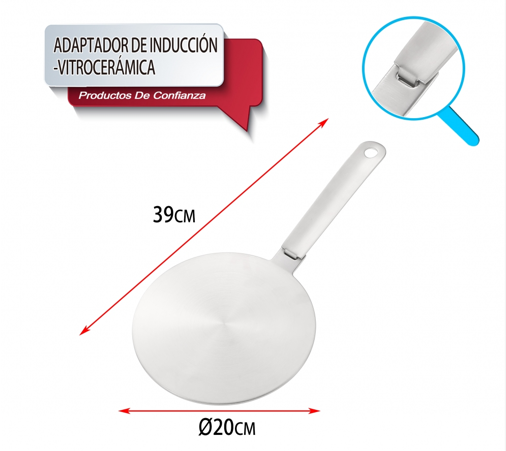 ADAPTADOR DE INDUCCIÓN-VITROCERÁMICA