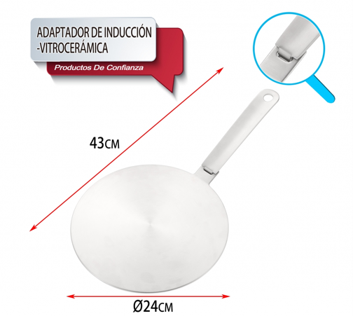 ADAPTADOR DE INDUCCIÓN-VITROCERÁMICA