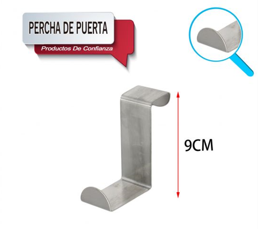 PERCHA DE PUERTA 2PCS