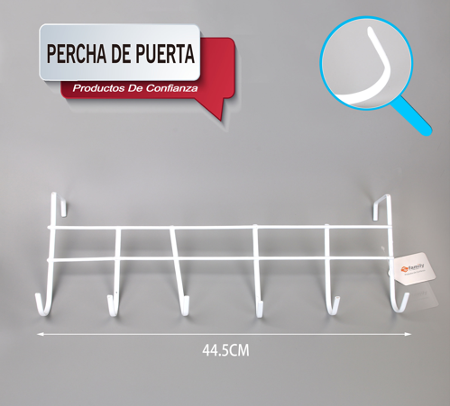 PERCHA DE PUERTA