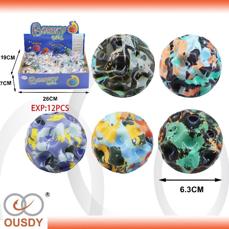 BOLA SALTARINA FORMA LUNA COLOR MIXTO 6ï¼3CM