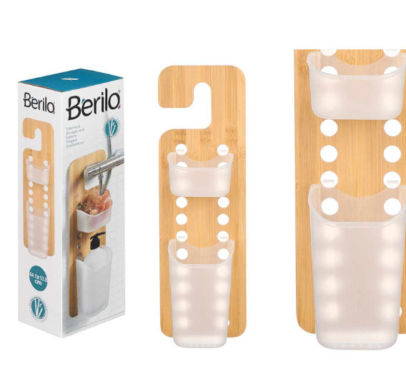ESTANTERIA DOBLE PEQUE_A BAMBU COLGAR