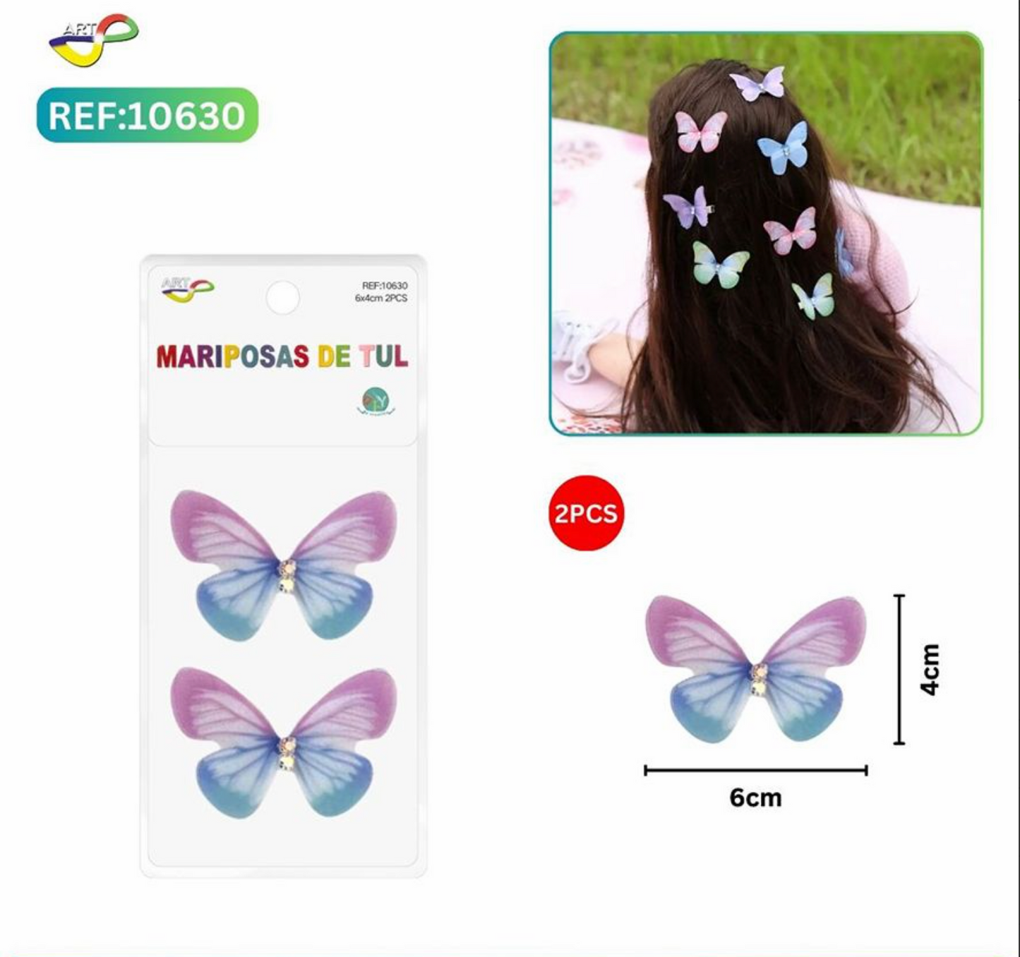 MARIPOSA DE TUL