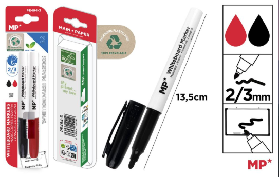 MARCADOR PIZARRA 3 UDS. PACK AHORRO.