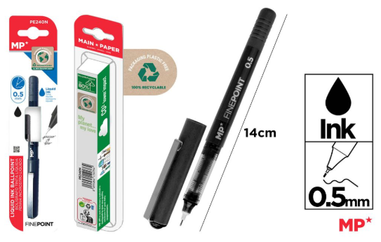 BOLIGRAFO TINTA LIQUIDA PUNTA AGUJ