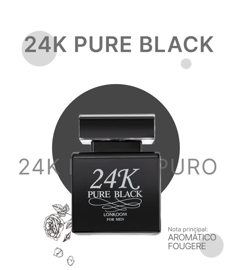 LONKOOM Perfume, 24K, 100ml, perfume para hombres, perfume para mujeres