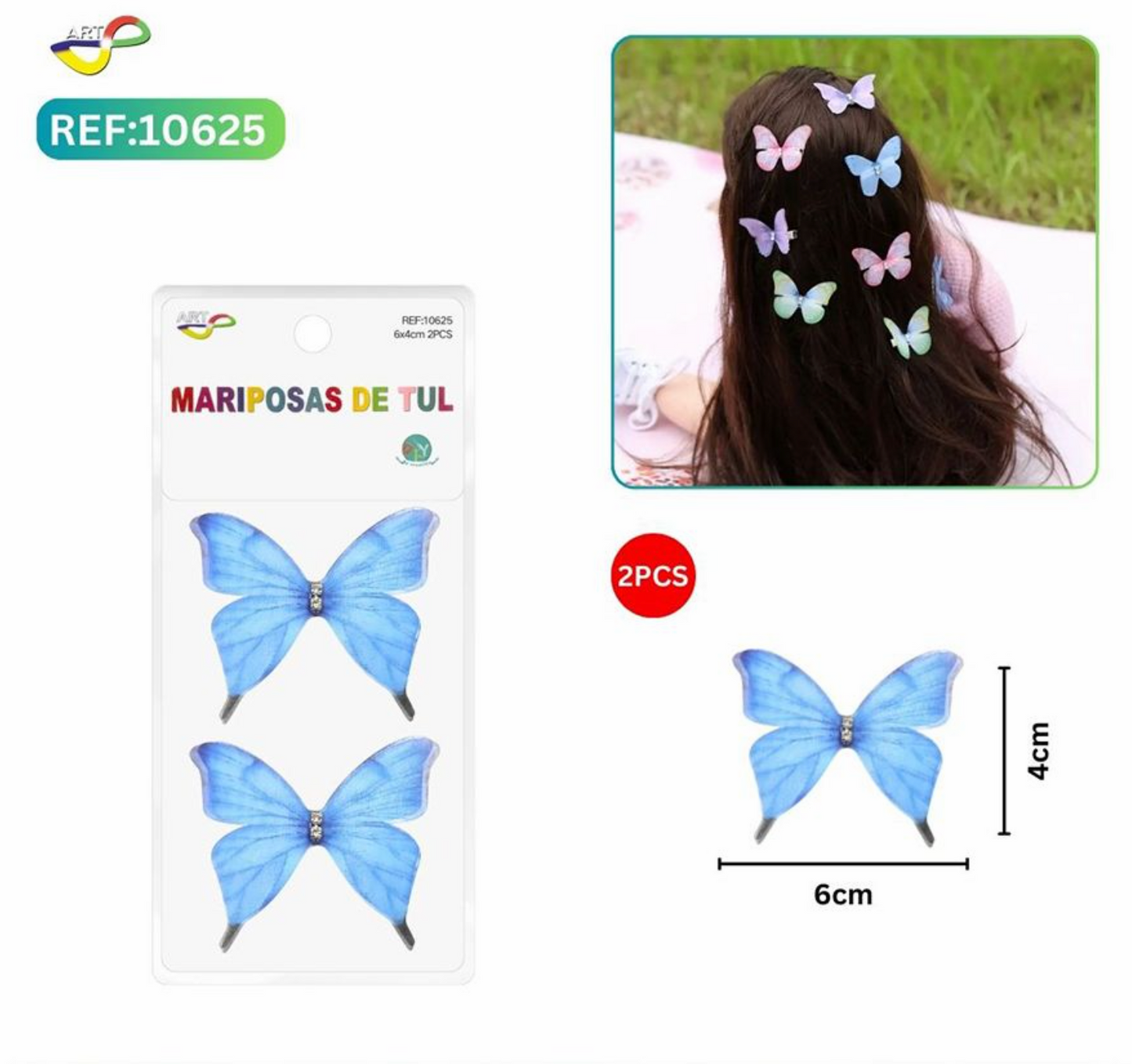 MARIPOSA DE TUL