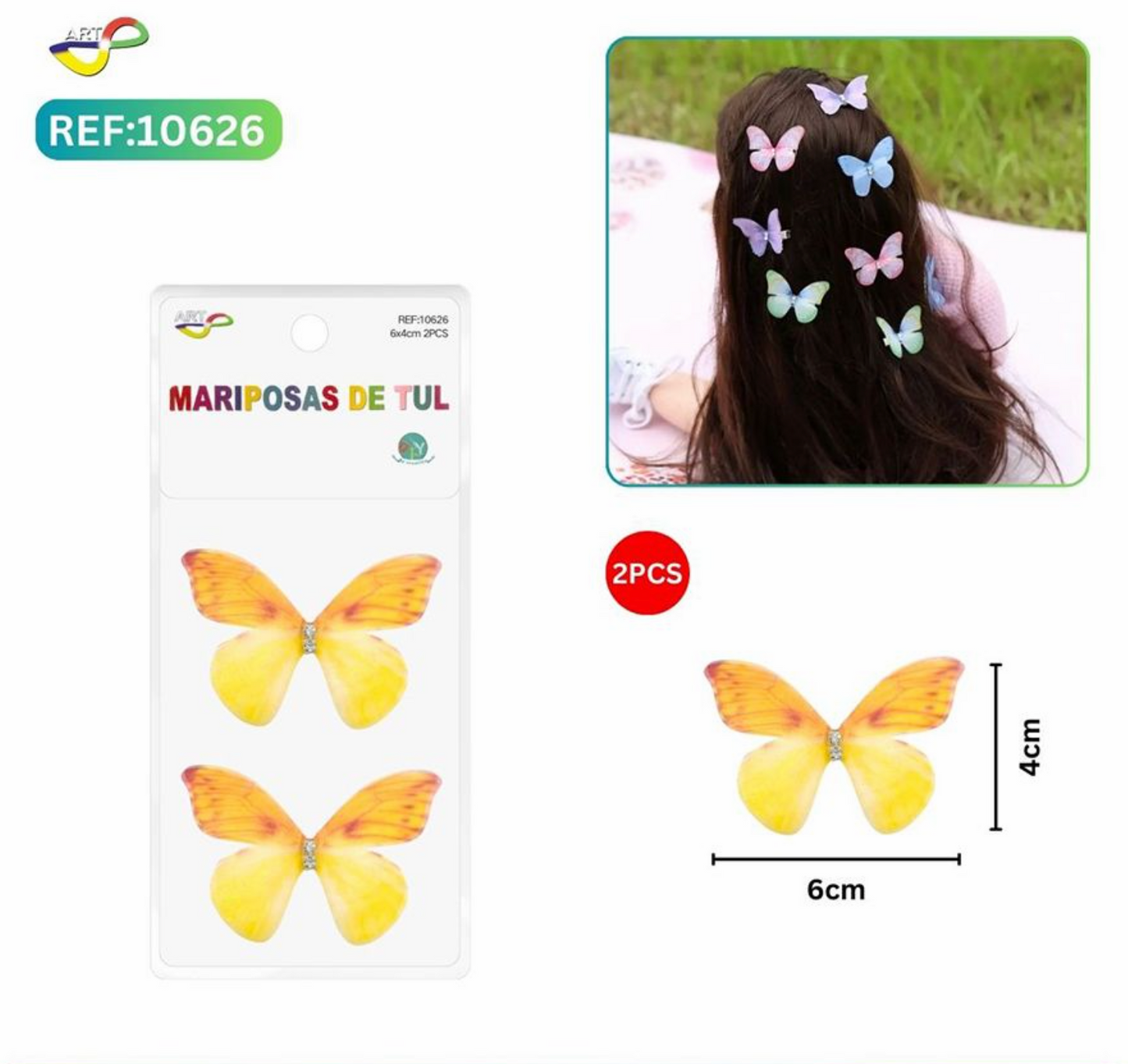 MARIPOSA DE TUL