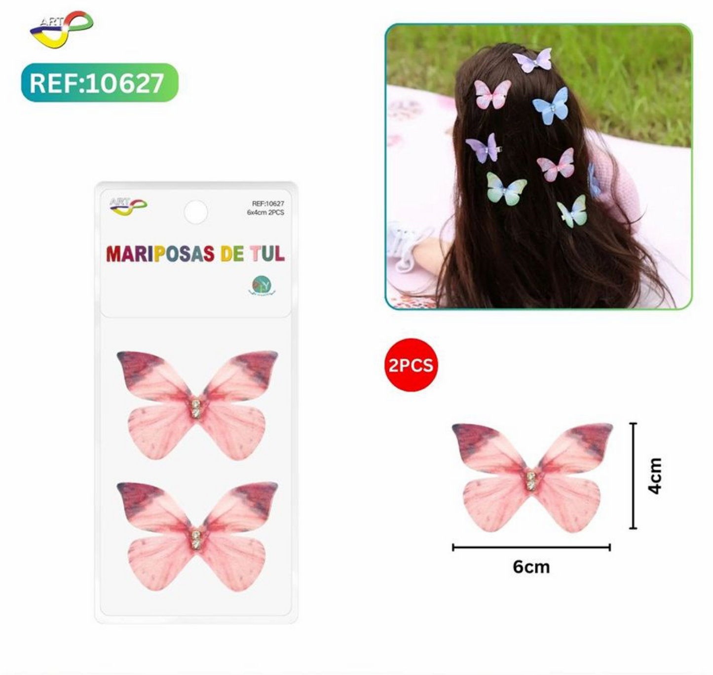 MARIPOSA DE TUL