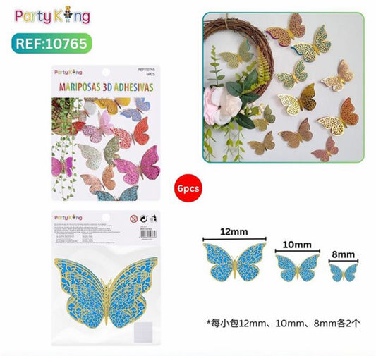 MARIPOSAS 3D ADHESIVAS