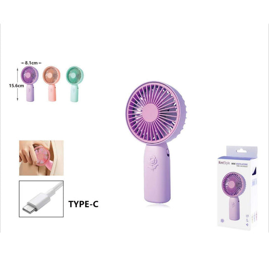 MINI VENTILADOR VCB CARGABLE 1.9W