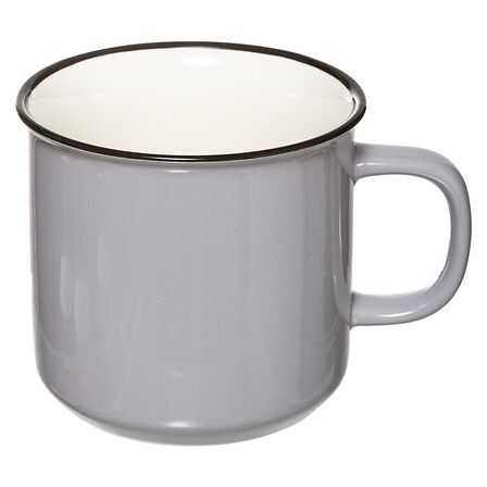 Taza alta esmaltada