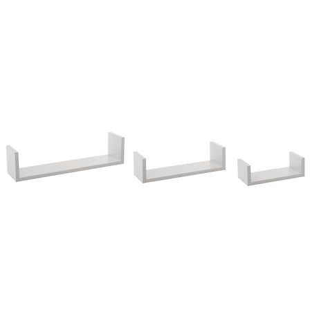 Juego de 3 estantes de pared