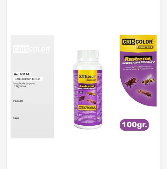 RASTREROS INSECTICIDA EN POLVO 100G