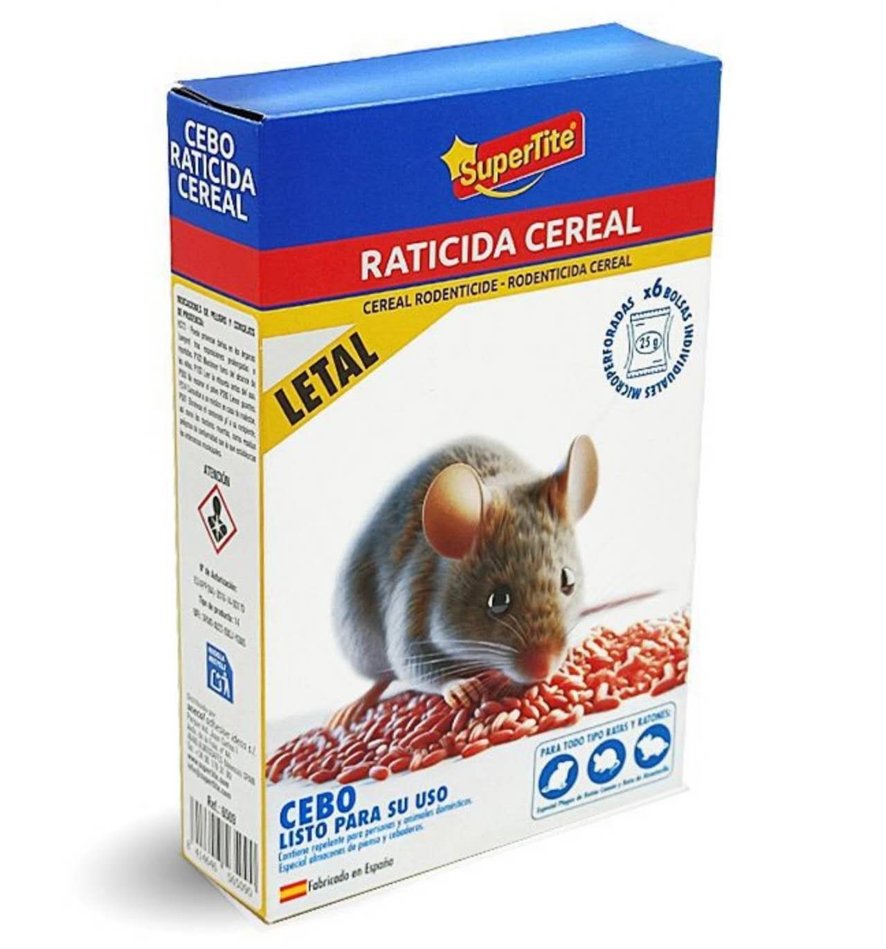 RATICIDA CEREAL  ESTUCHE 150GR
