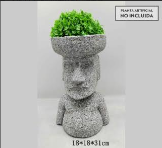 MACETERO CABEZA GRANITO