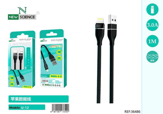 CABLE CUERDA IPHONE 3A U-12