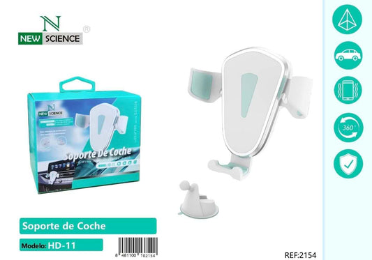 SOPORTE COCHE HD-11 BLANCO
