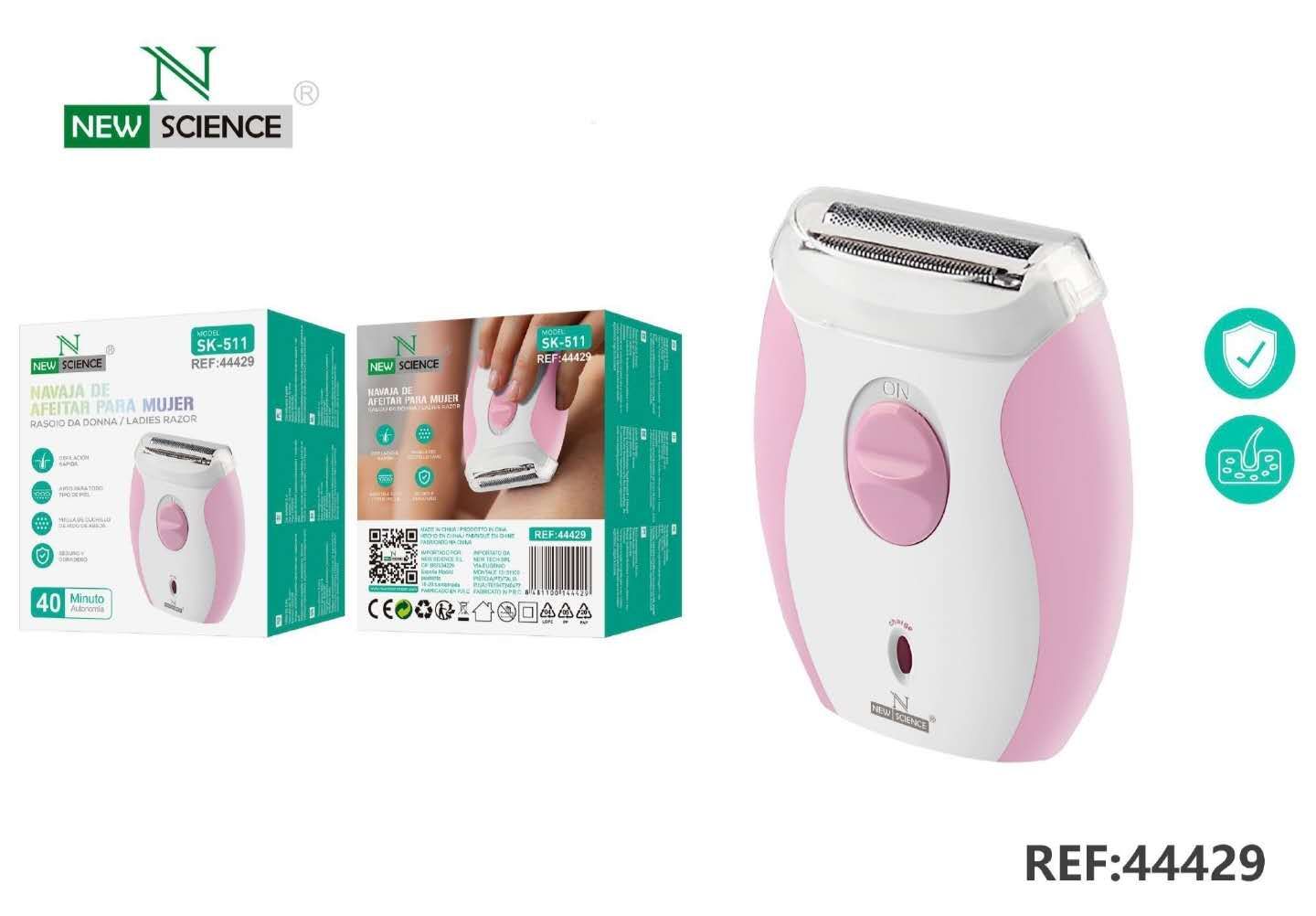 NAVAJA DE AFEITAR PARA MUJER SK-511