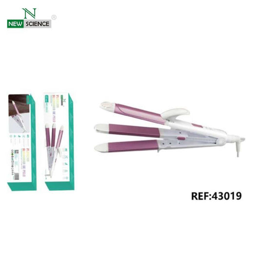 PLANCHA ALISADORA Y RIZADOR DE PELO SK-980