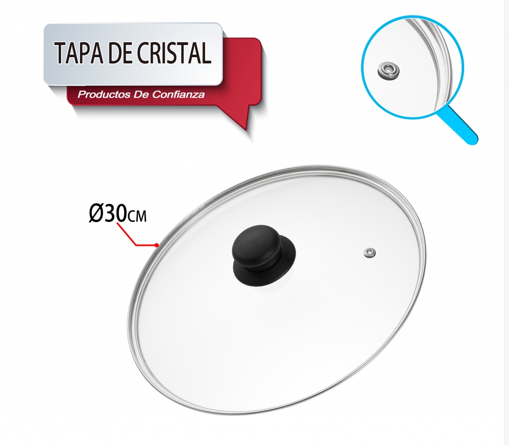 TAPA DE CRISTAL