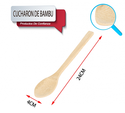 CUCHARON DE BAMBU