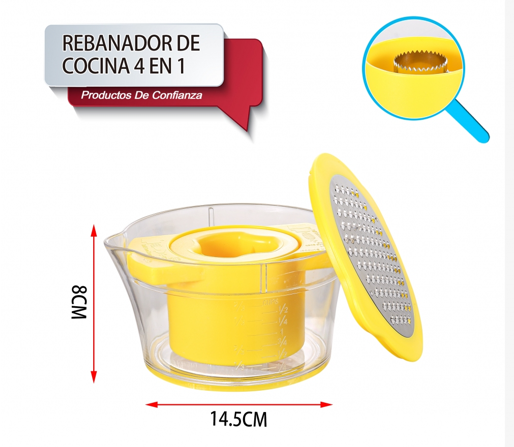 REBANADOR DE COCINA 4 EN 1
