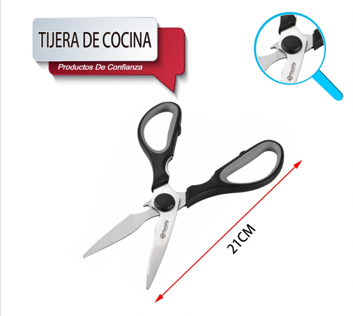 TIJERA DE COCINA 21CM