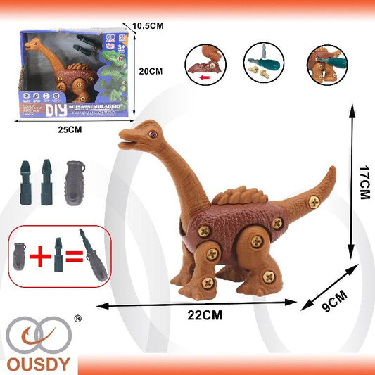 DINOSAURIO A FRICCION DIY BRAQUIOSAURIO