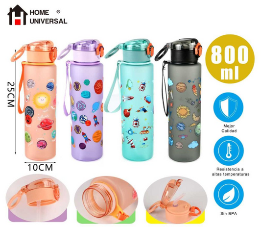 BOTELLA 800ML PLASTICO