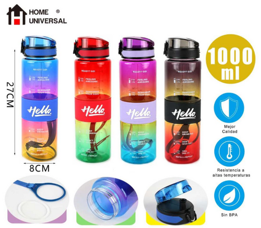 BOTELLA 1000ML PLASTICO