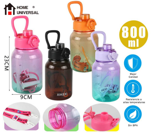 BOTELLA 800ML PLASTICO