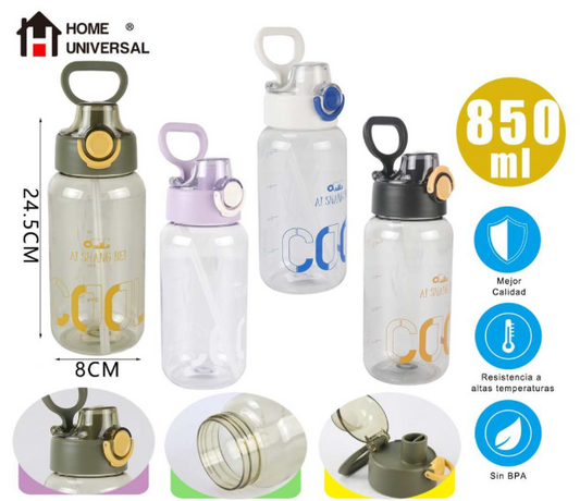 BOTELLA 850ML PLASTICO