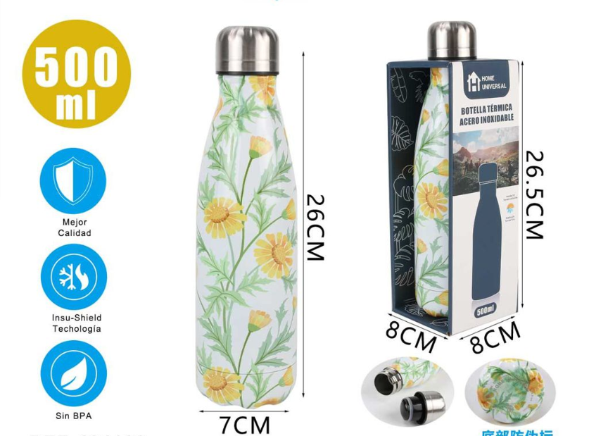 BOTELLA 500ML TERMO
