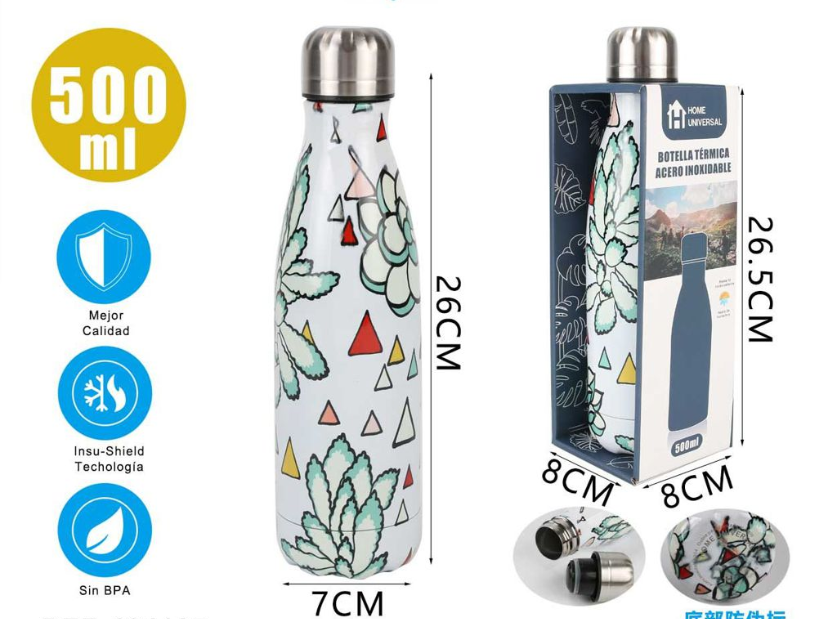 BOTELLA 500ML TERMO