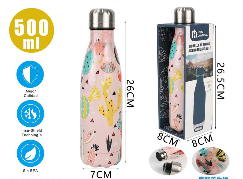 BOTELLA 500ML TERMO