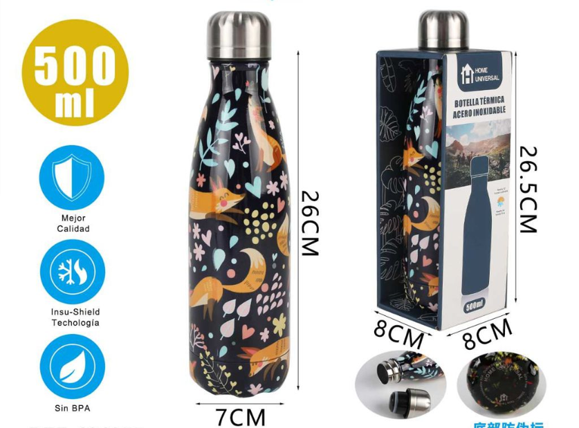 BOTELLA 500ML TERMO