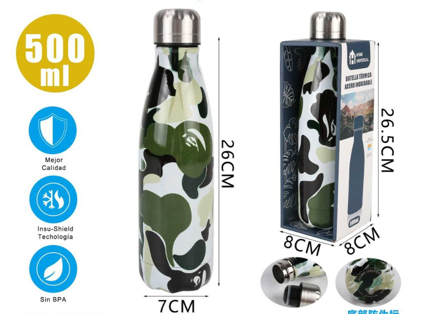 BOTELLA 500ML TERMO