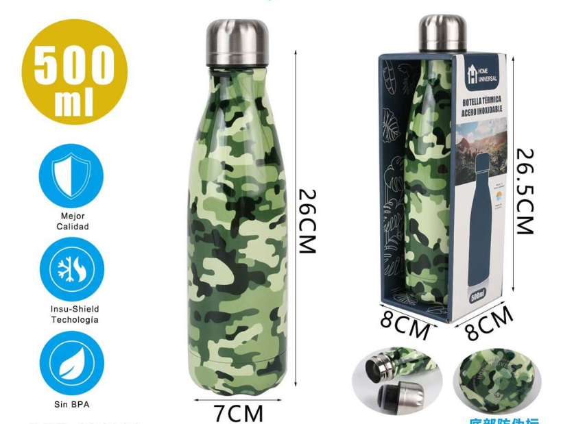 BOTELLA 500ML TERMO