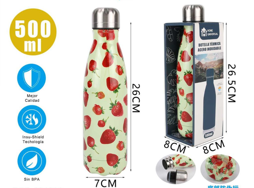 BOTELLA 500ML TERMO