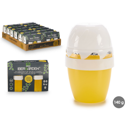 SET 2 AMBIENTADORES GEL 140GR X 2 CITRONELLA