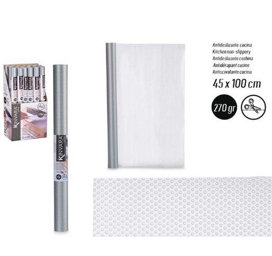 ANTIDESLIZANTE 270 GR PLATEADO 1M