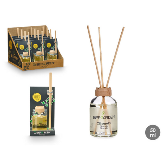 MIKADO 50ML CON VARILLA CITRONELA