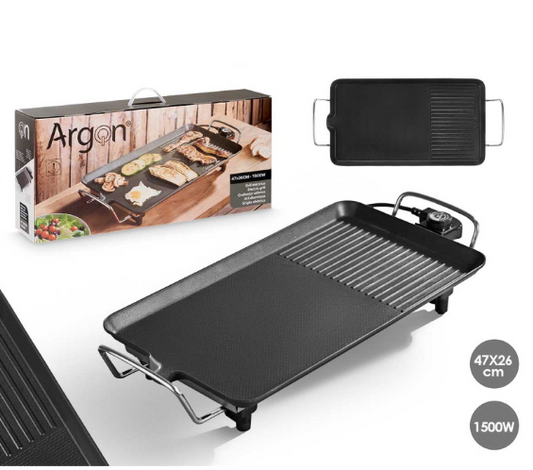 PLANCHA ELECTRICA 47X26CM 1500W