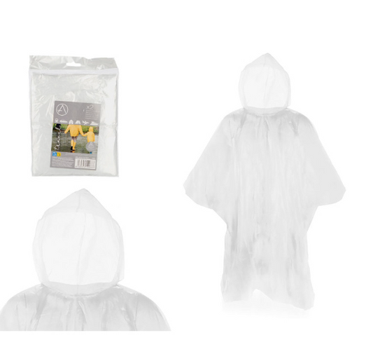 2 PIEZAS PONCHO LLUVIA