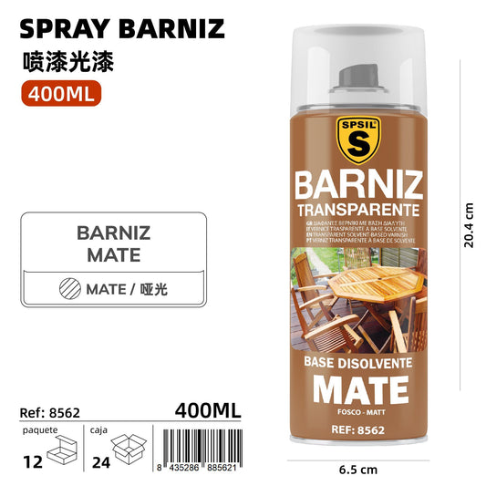 BARNIZ MATE 400ML