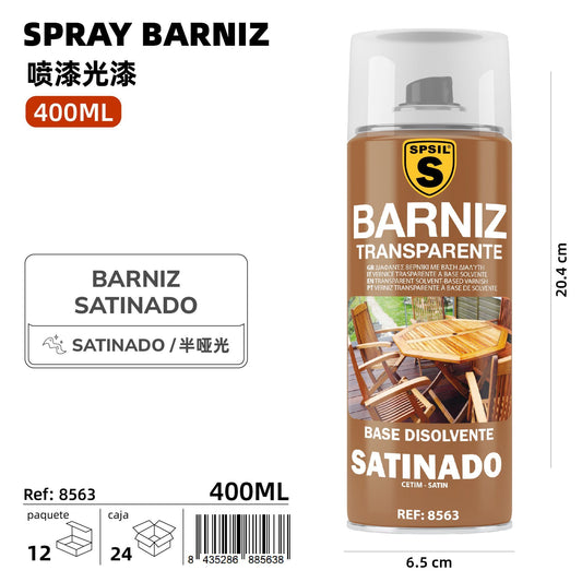 BARNIZ SATINADO 400ML